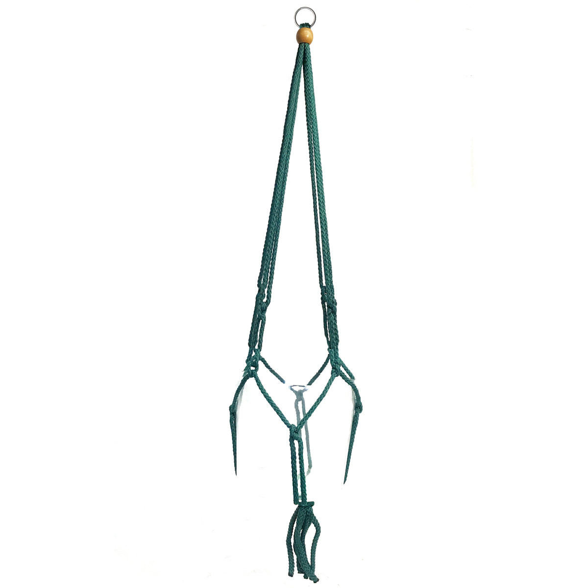 Plant Hanger, Macrame, 30in, Colorful