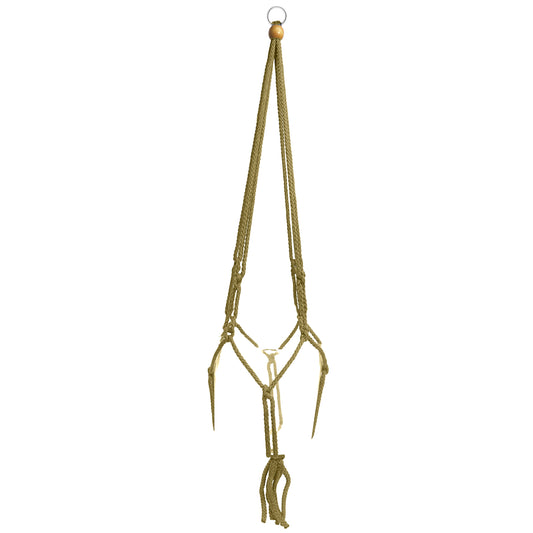 Plant Hanger, Macrame, 30in, Colorful