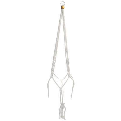 Plant Hanger, Macrame, 30in, Colorful