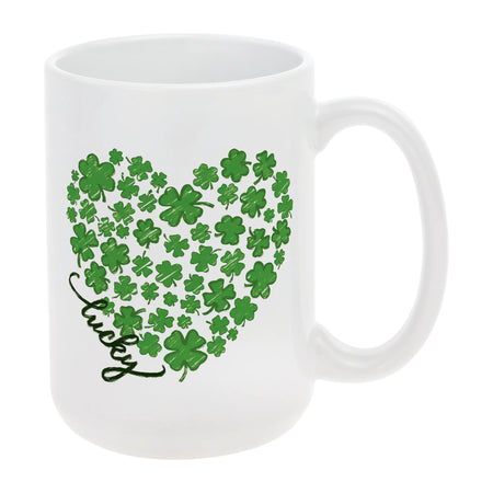 Ceramic Mug, Lucky Heart