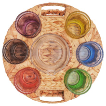 Load image into Gallery viewer, Serving Set, Glas, Multicolor, Set/8
