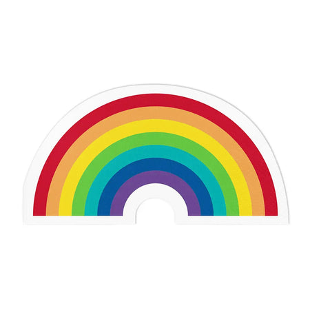 Printed Paper Napkin, 20 count, Rainbow Shaped