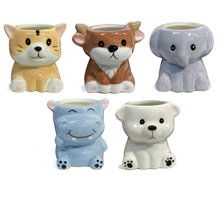 Planter, 3in, Zoo