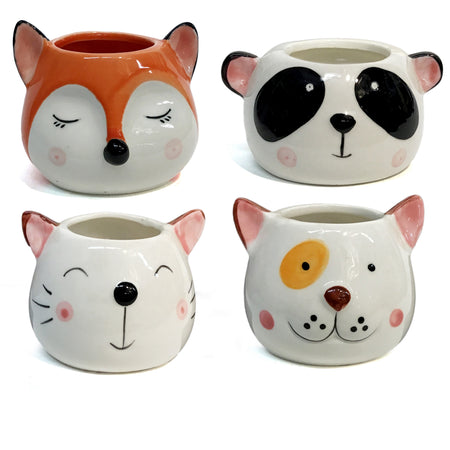 Planter, 2.5, Animal Set, Ast