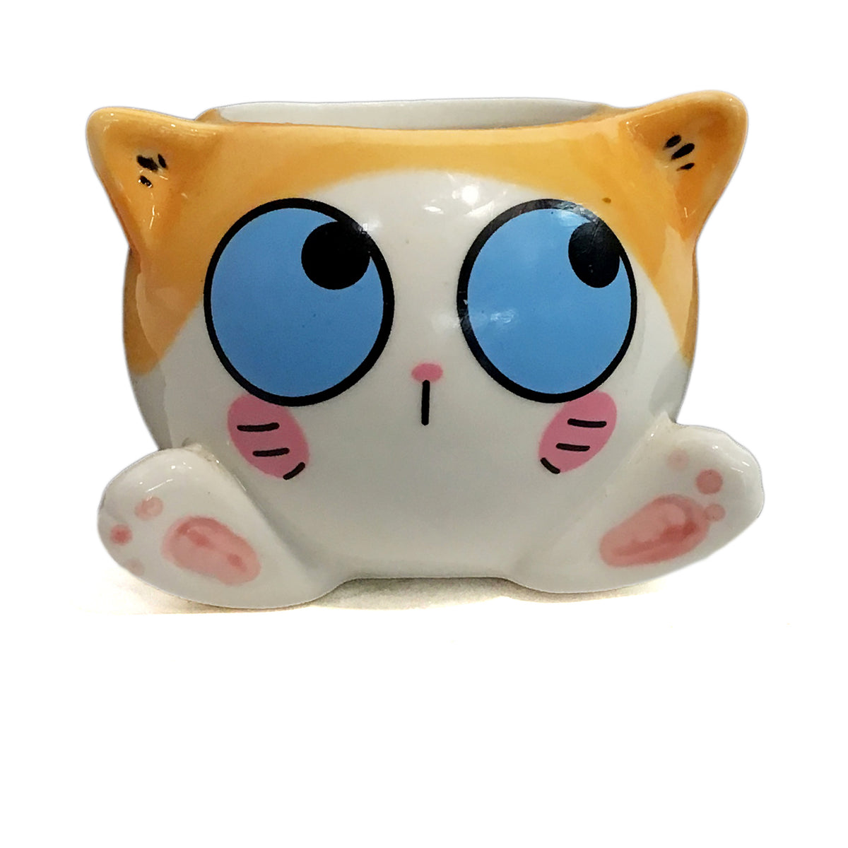 Planter, 2in Sitting Cats, Ast