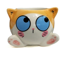 Load image into Gallery viewer, Planter, 2in Sitting Cats, Ast
