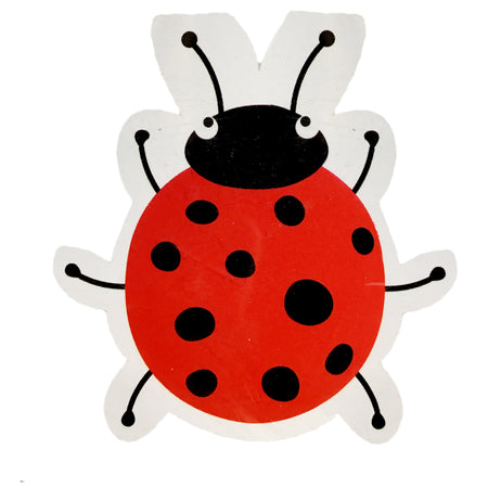 Printed Paper Napkin, 20 count, Lady Bug Shaped