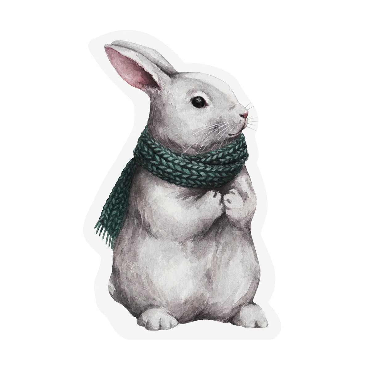 Printed Paper Napkin, 20 count, Bunny Shaped