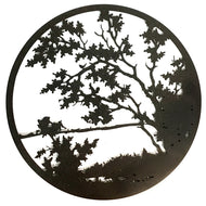 Lake View Metal Wall Art, 24in