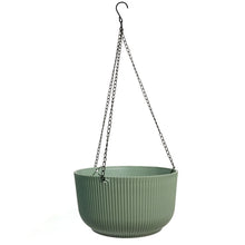 Load image into Gallery viewer, Planter, 10in, Hanging, Plastic, Fluted, Assorted
