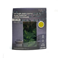 String Lights, Starry LED, Ivy Leaves, Warm Wht