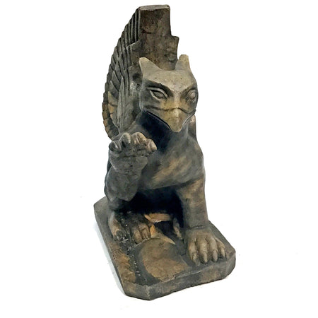 Statue, Griffin, Ancient Stone