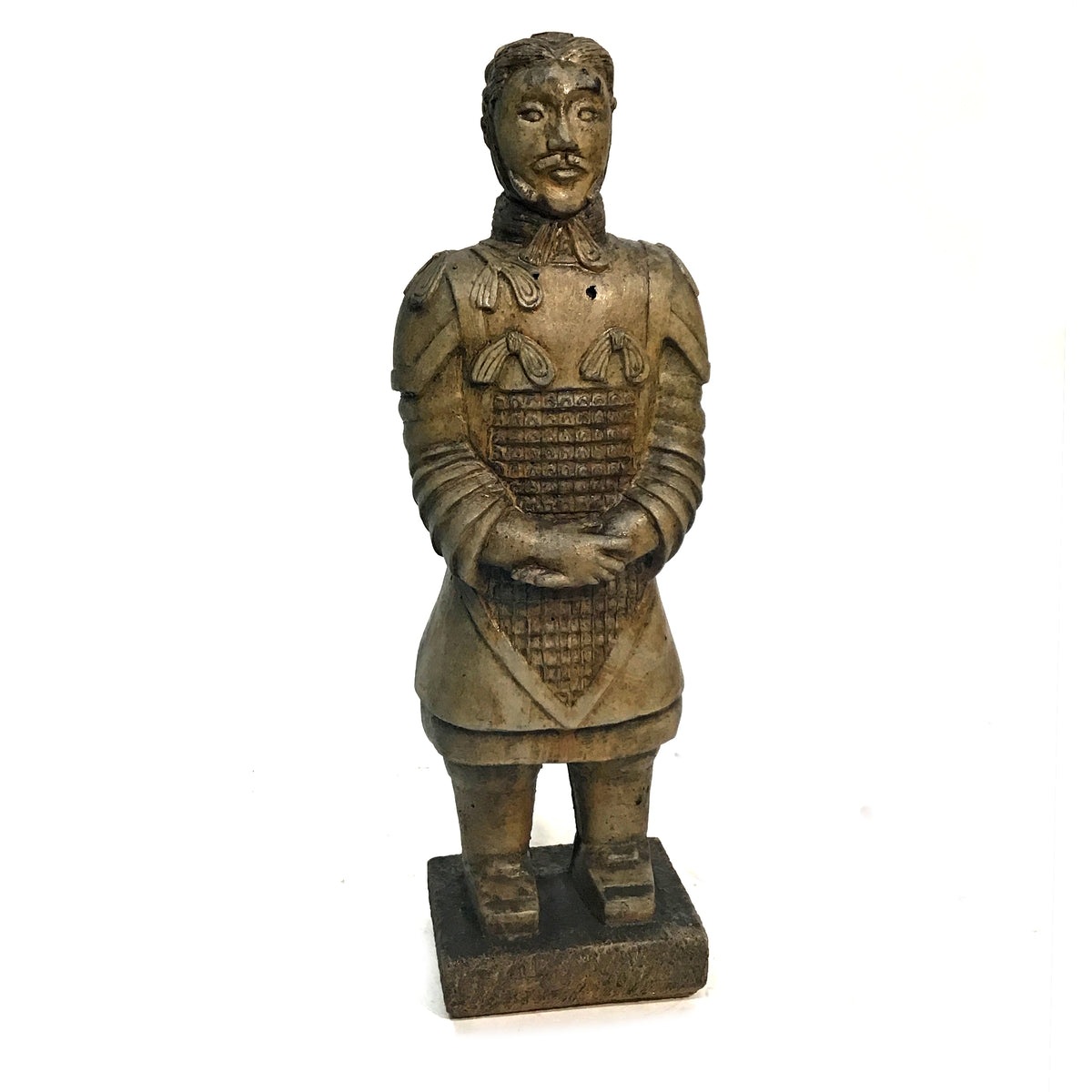 Statue, Mini Xian Warrior, Officer, Ancient Stone