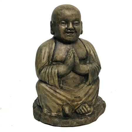 Statue, Cement, Buddha Namaste, Ancient Stone