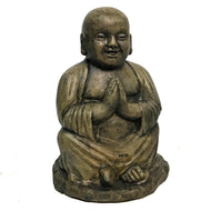 Statue, Cement, Buddha Namaste, Ancient Stone