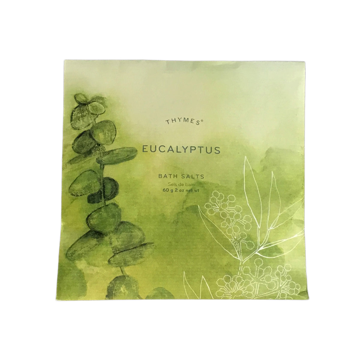 Bath Salts, Envelope, Eucalyptus