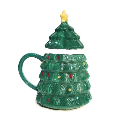 Ceramic Mug, Christmas Tree