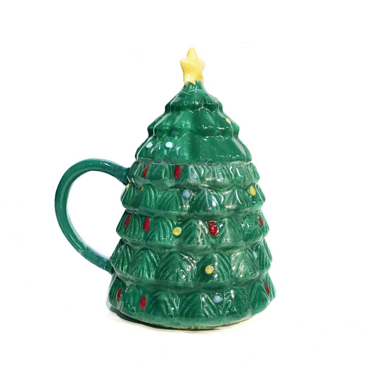 Ceramic Mug, Christmas Tree