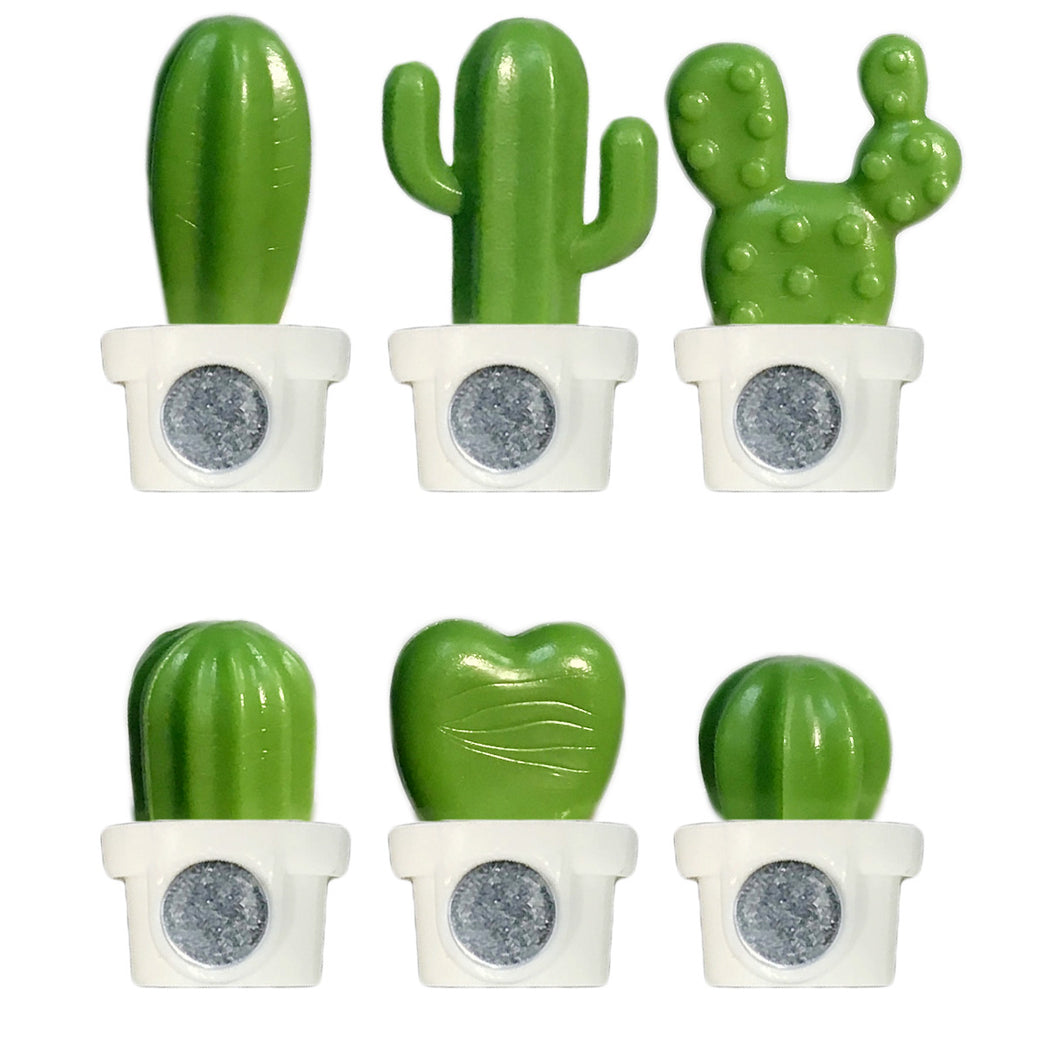 Ref Magnet, Cactus, 6pcs