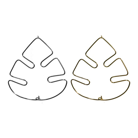 Plant Support, Monstera Leaf, Large, Assorted