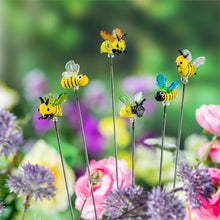 Load image into Gallery viewer, Plant Pick, Glass Bees, Asst.
