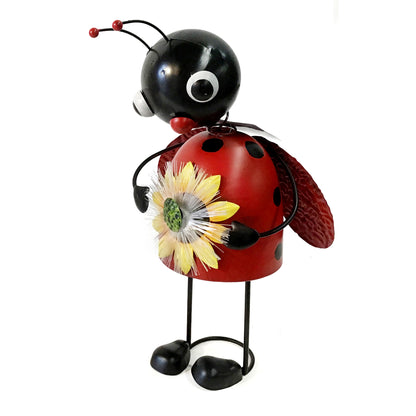 Metal, Solar Critters W/ Flowers, Assorted