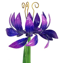 Load image into Gallery viewer, Flower Spinner Garden Stake, 4 Asst. Styles
