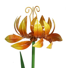 Load image into Gallery viewer, Flower Spinner Garden Stake, 4 Asst. Styles
