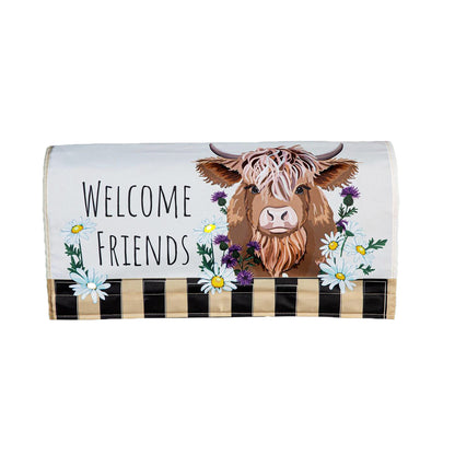 Mailbox Cover, Highland Cow