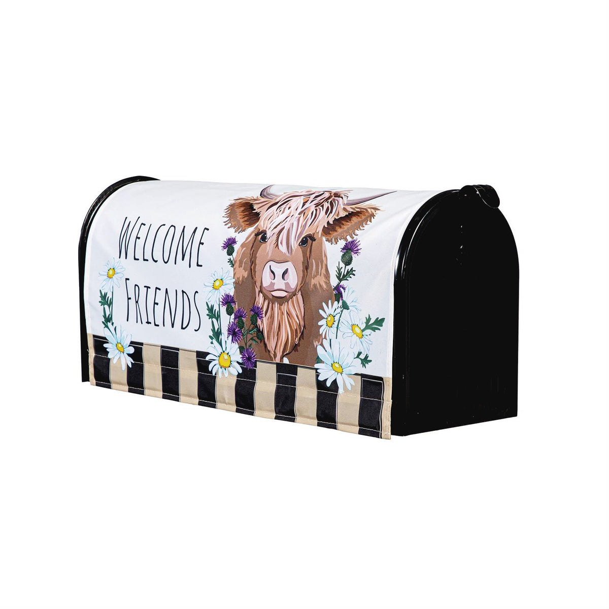 Mailbox Cover, Highland Cow