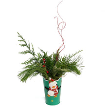 Load image into Gallery viewer, Christmas Planter, Tin, Holiday Friends
