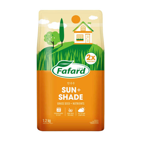 Fafard, Sun & Shade Grass Seed 1.2kg