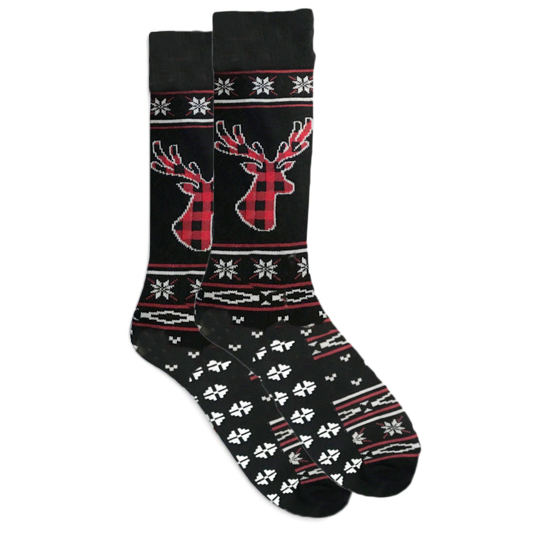 Mens, Christmas Socks, Deer