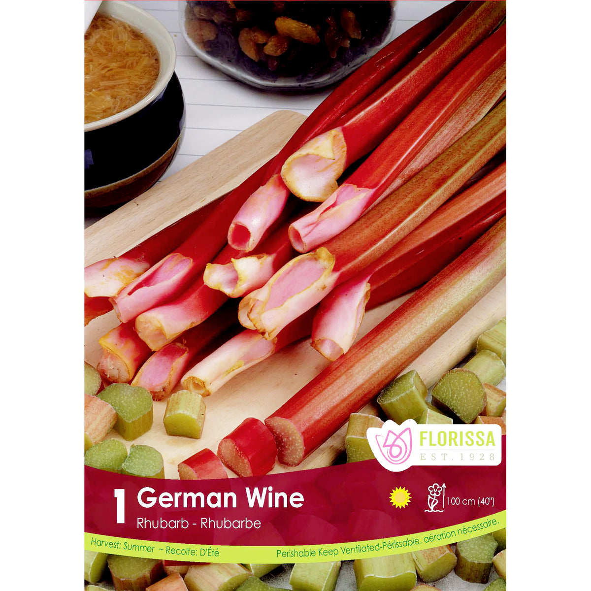Rhubarb - German Wine, 1 Pack