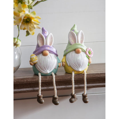 Shelf Sitting Easter Gnome, 2 Assorted