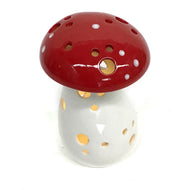 Decor Ceramic  LED Mushroom, Large
