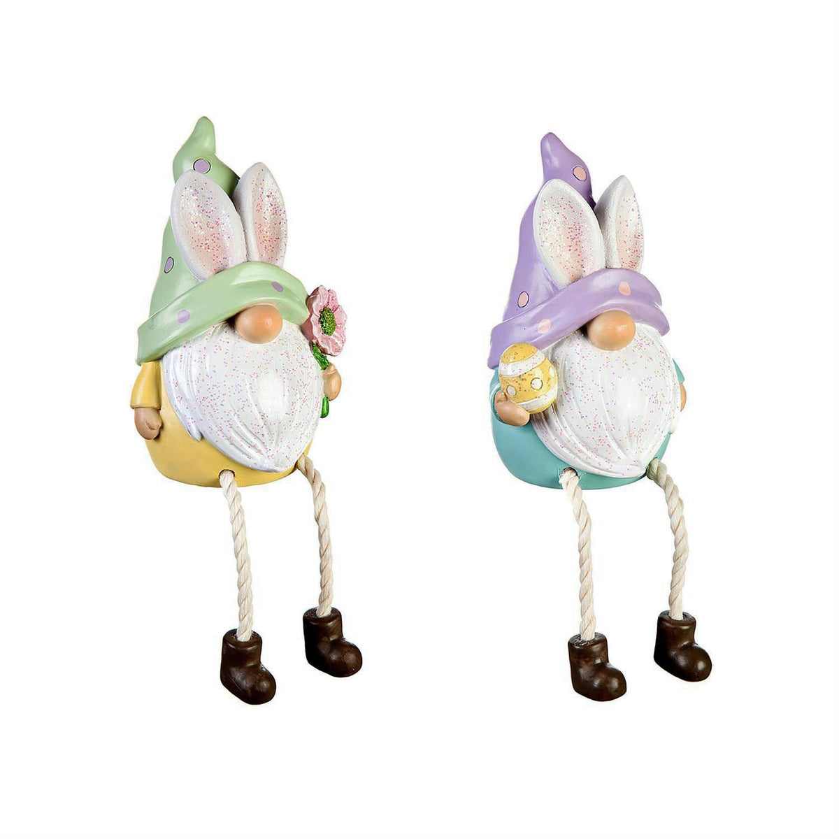 Shelf Sitting Easter Gnome, 2 Assorted