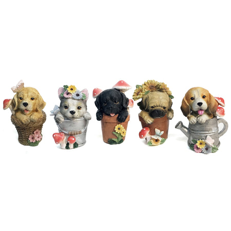 Decor Resin Dog, Assorted