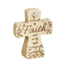 Load image into Gallery viewer, Decor Inspirational Cross, 6 Ast
