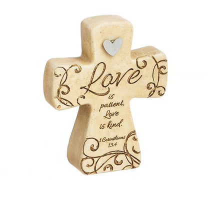 Decor Inspirational Cross, 6 Ast