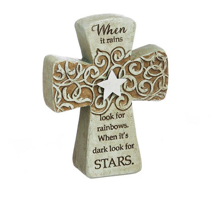 Decor Inspirational Cross, 6 Ast