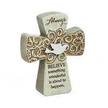 Load image into Gallery viewer, Decor Inspirational Cross, 6 Ast
