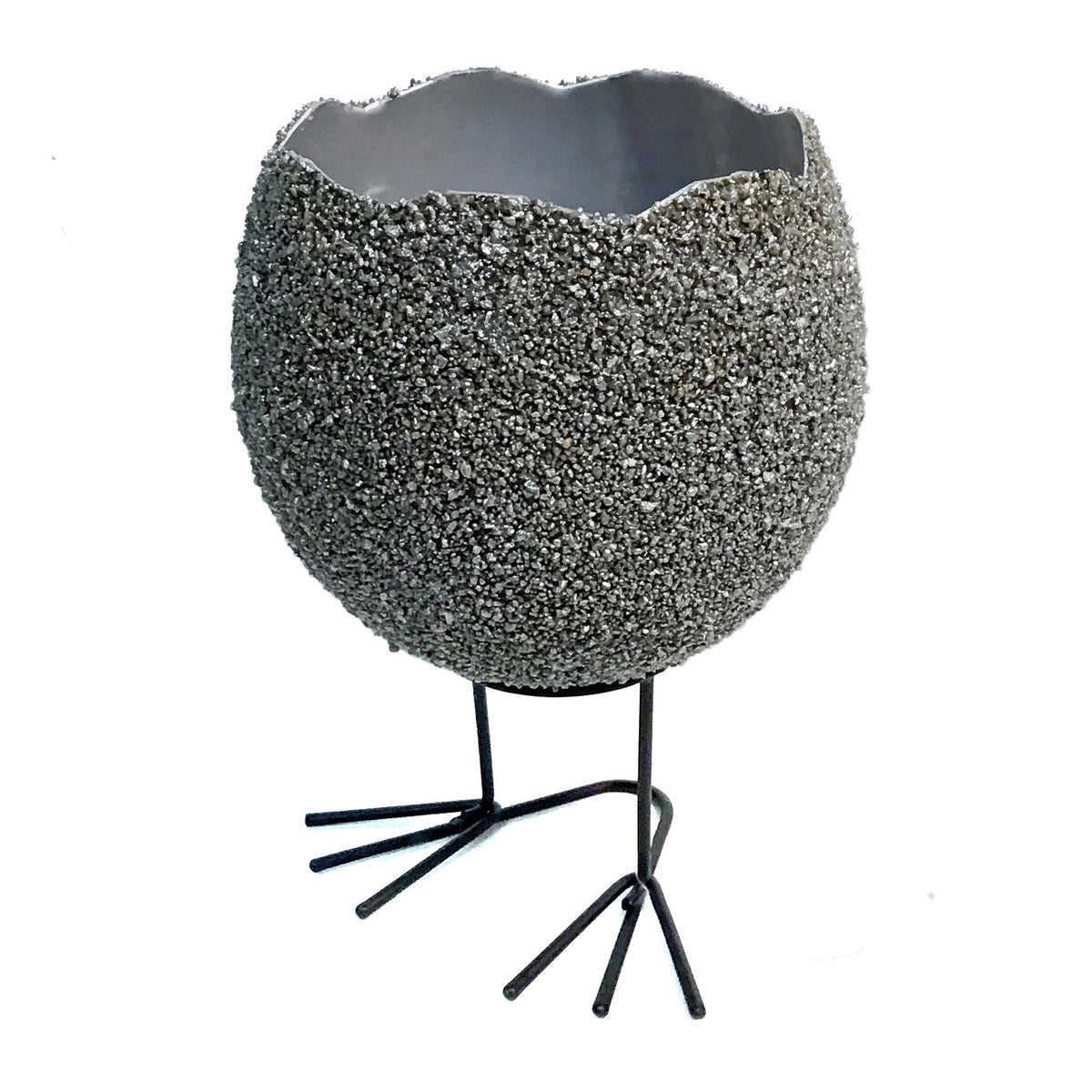 Planter, Egg Shell With Feet, 2 Assorted