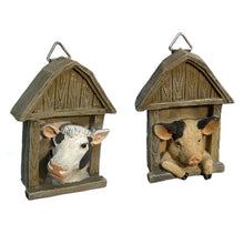 Load image into Gallery viewer, Decor, Resin Farm Animals In Barn
