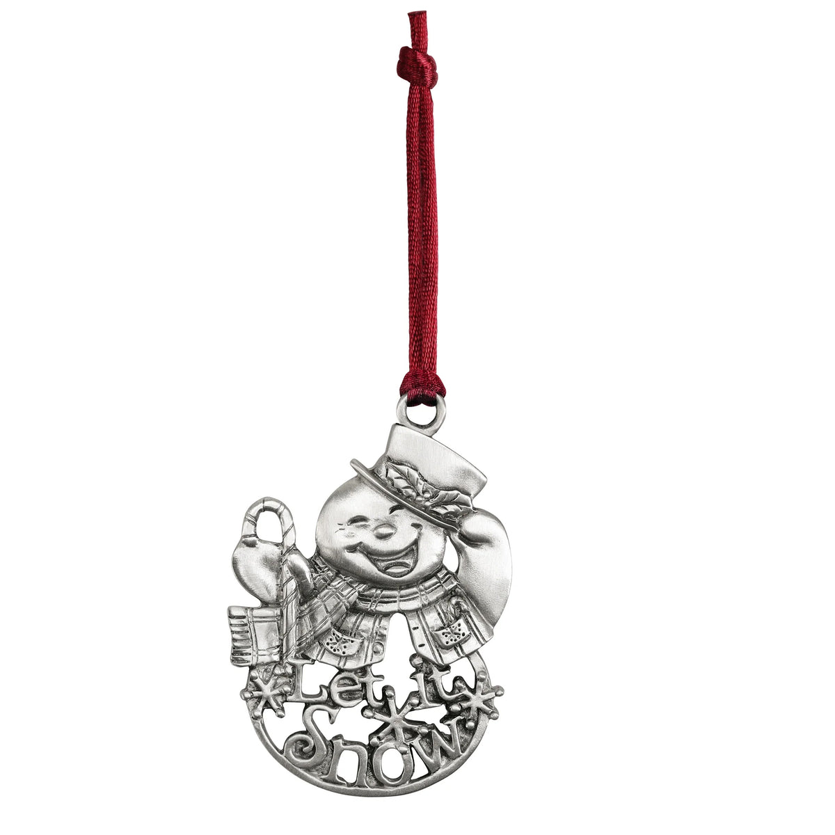 Let It Snow, Snowman Ornament