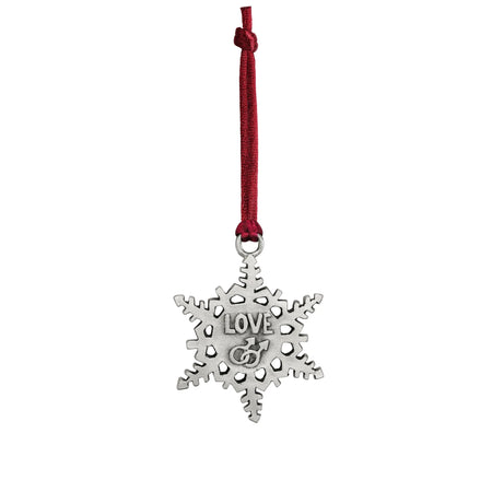 Pride Love Snowflake Ornament