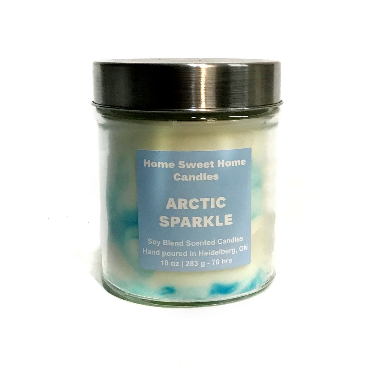 Candle, Tye Dye - Arctic Sparkle