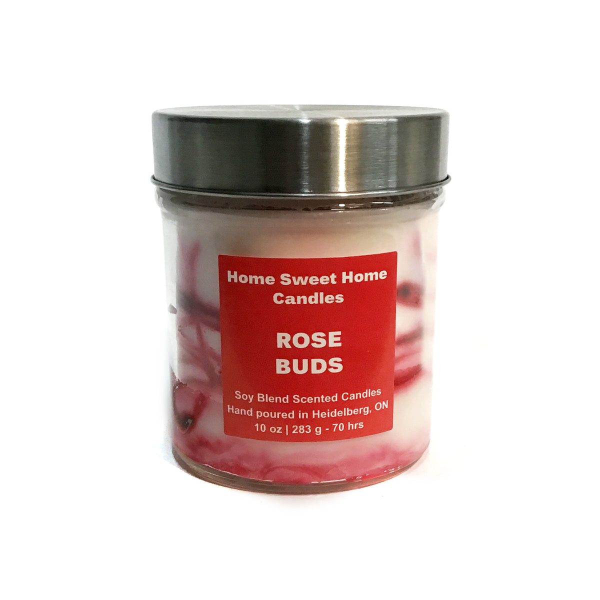 Candle, Tye Dye - Rose Buds