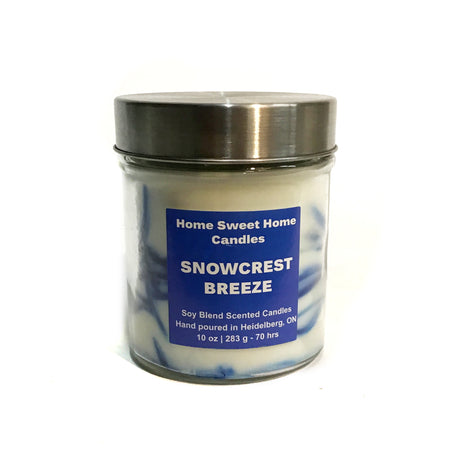 Candle, Tye Dye - Snowcrest Breeze