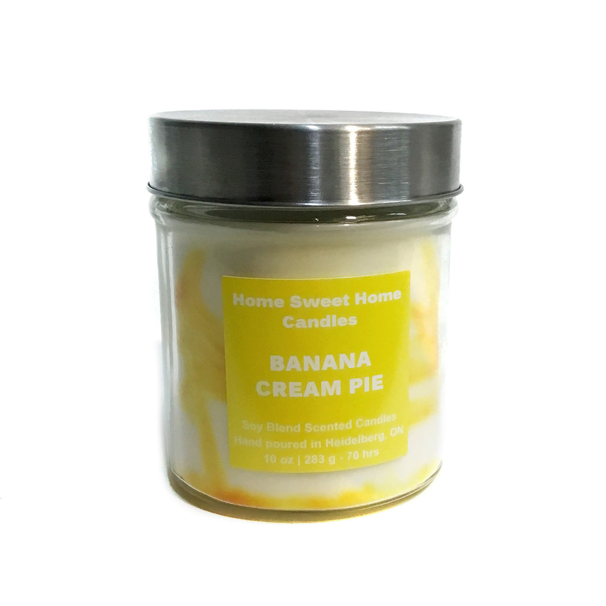 Candle, Tye Dye - Banana Cream Pie